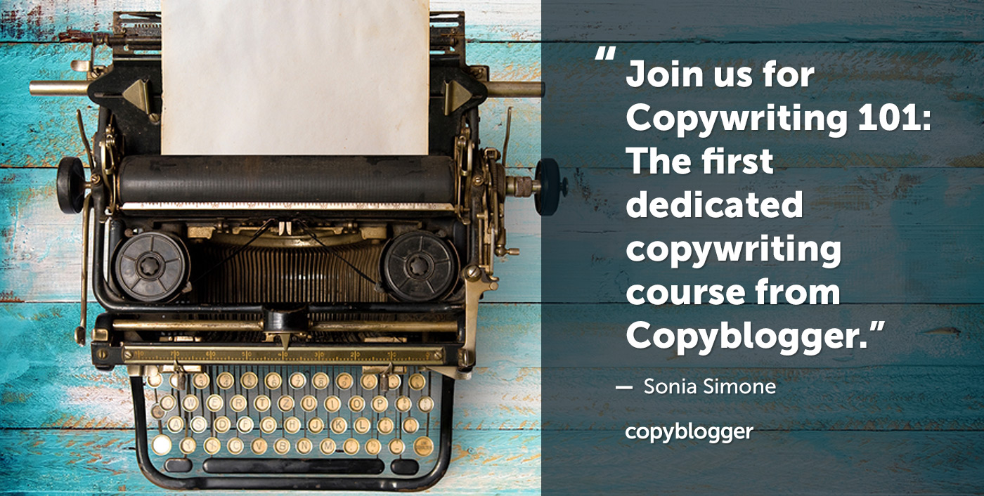 Torne-se muito melhor a escrever textos persuasivos: Está aberto o novo curso de copywriting do Copyblogger