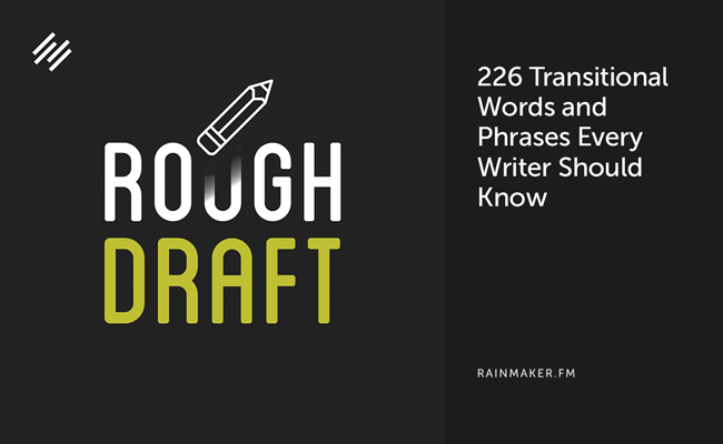 226 Palavras e frases de transição que todos os escritores devem conhecer