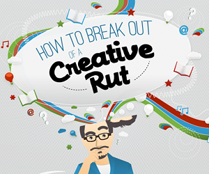 Como sair de uma rotina criativa